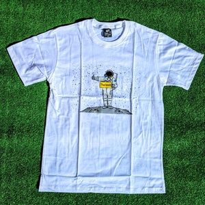 Thailand Astronaut Tourist Travel Hitchhiker Adult Large Slim-Fit S/S Shirt New